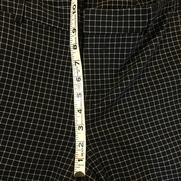 Harper Grid Patterned Slacks - Picture 4 of 9